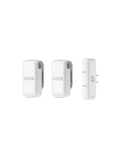 Microfono inalambrico rode micro c blanco