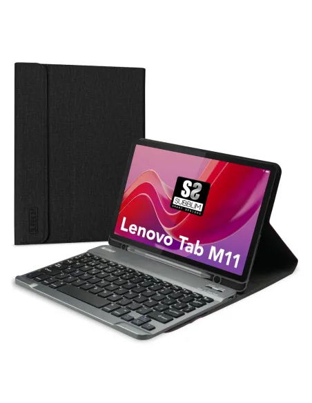 Funda + teclado subblim keytab pro bt para lenovo tab m11