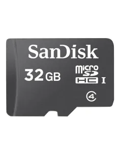 Tarjeta memoria micro secure digital 32gb sandisk clase 4