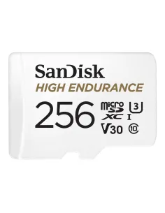 Tarjeta memoria micro secure digital sdxc sandisk high endurance - 256gb - clase 10 - sdxc