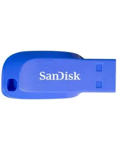 Memoria usb 2.0 sandisk 16gb cruzer blade azul