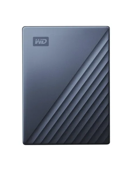 Disco duro externo hdd wd western digital 5tb my passport ultra usb tipo c azul