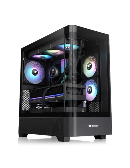 Caja ordenador gaming thermaltake view 290 atx argb cristal templado negro Caja ordenador gaming thermaltake view 290 atx argb cristal templado negro