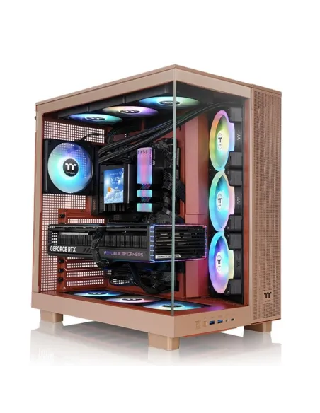 Caja ordenador gaming thermaltake view 380 xl usb cx1 atx argb cristal templado arena
