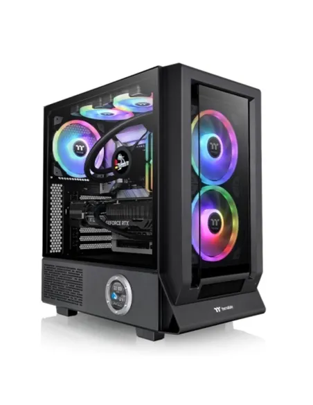 Caja ordenador gaming thermaltake ceres 350 mx atx argb cristal templado negra Caja ordenador gaming thermaltake ceres 350 mx atx argb cristal templado negra