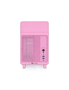 Caja ordenador gaming thermaltake tr100 matx rosa