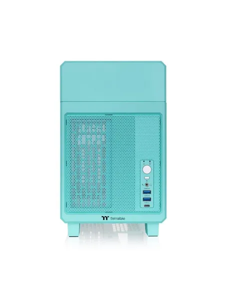 Caja ordenador gaming thermaltake tr100 matx azul