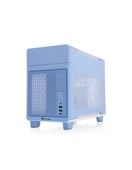 Caja ordenador gaming thermaltake tr100 matx azul Caja ordenador gaming thermaltake tr100 matx azul