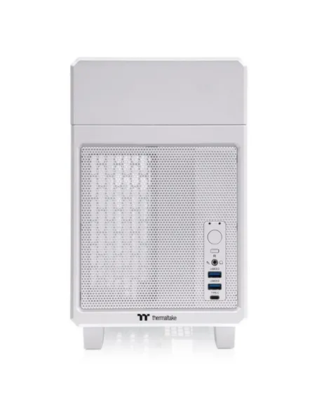 Caja ordenador gaming thermaltake tr100 matx blanco