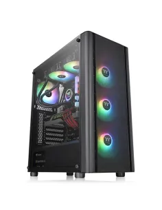 Caja ordenador gaming thermaltake v250g argb air atx cristal templado negra