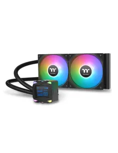 Kit refrigeracion liquida cpu thermaltake la240 - s argb 2x 120mm negro