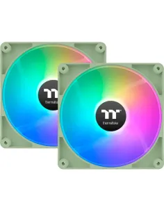 Ventilador caja thermaltake ct120 argb 2x 120mm verde