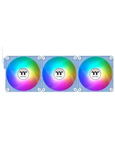 Ventilador caja inv magnetico thermaltake ct120 ex argb 3x 120mm azul hydrangea