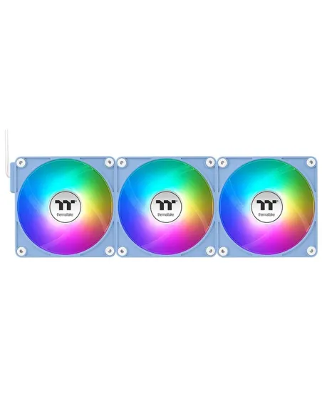 Ventilador caja inv magnetico thermaltake ct120 ex argb 3x 120mm azul hydrangea