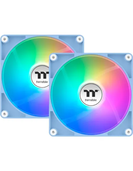Ventilador caja inverso thermaltake ct120 argb 2x 120mm azul hydrangea Ventilador caja inverso thermaltake ct120 argb 2x 120mm azul hydrangea
