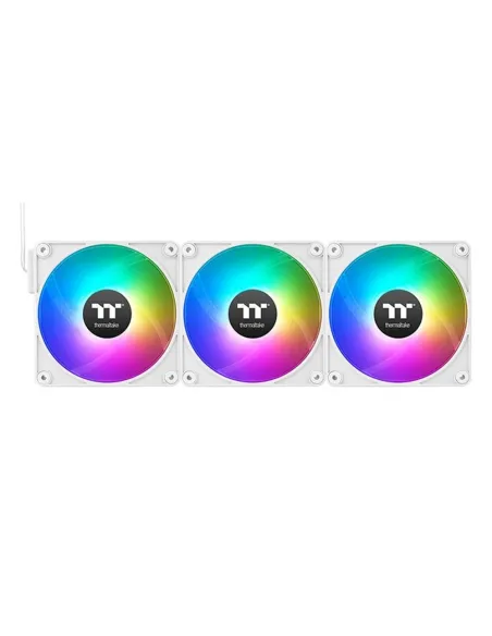 Ventilador caja magnetico thermaltake ct140 ex argb 3x 140mm blanco