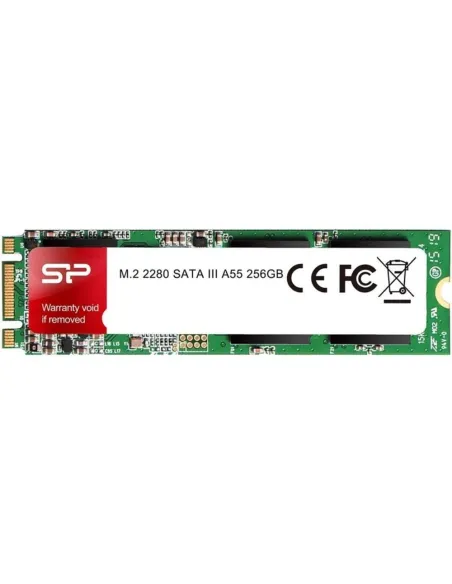 Disco duro interno ssd silicon power a55 256gb m.2 sata3