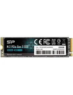 Disco duro interno ssd silicon power p34a60 256gb m.2 pci express