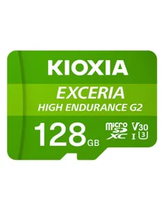 Tarjeta memoria micro sd kioxia 128gb exceria high endurance g2 uhs - i c10