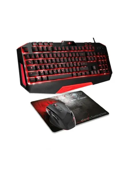 Spirit of Gamer Pack Teclado+ Rato+ Alfombrilla