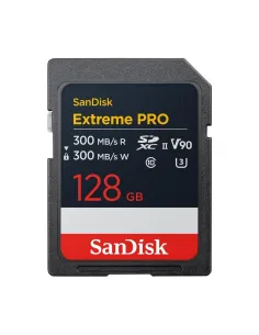 Tarjeta memoria secure digital sdxc 128gb sandisk extreme pro v90 clase 10 uhs - ii u3