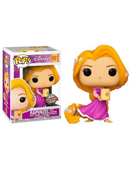 Funko pop disney enredados rapunzel con linterna exclusivo 50464