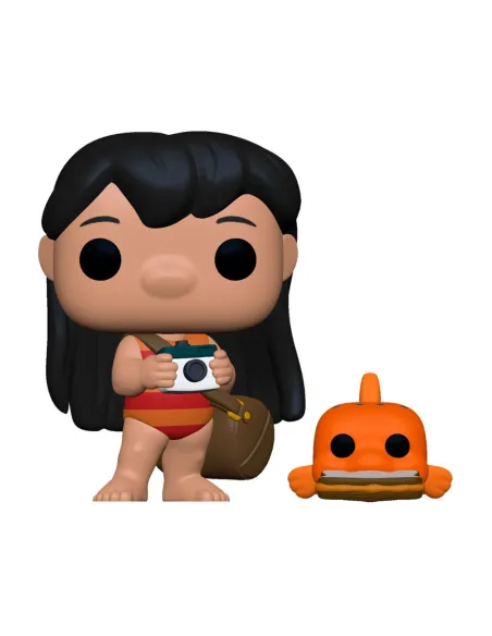 Funko pop disney lilo & stitch lilo con pez & sandwich 55621