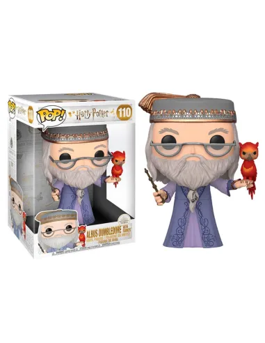 Funko pop harry potter dumbledore con fawkes fenix 10 pulgadas 48038
