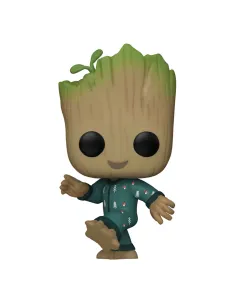 Funko pop marvel guardianes de la galaxia groot en pijama 70650