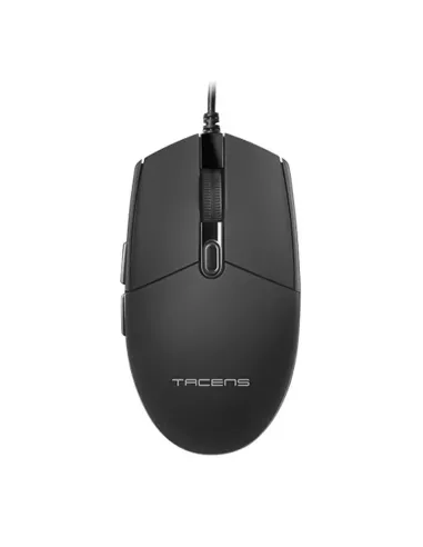 Tacens Anima AMG Ratón Profesional Ergonómico Diseño Natural Ultraligero 3200DPI Switches Mecánicos HUANO Negro