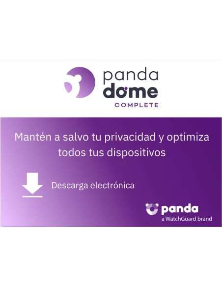 Antivirus panda dome complete 1 dispositivo 2 años esd licencia electronica