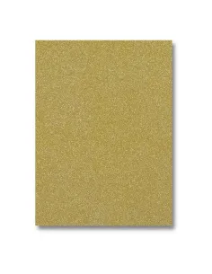 Lamina trasera de personalizacion glitter qcharx pack 5 unidades oro