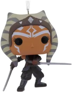 Adorno de navidad funko star wars ahsoka figura de resina