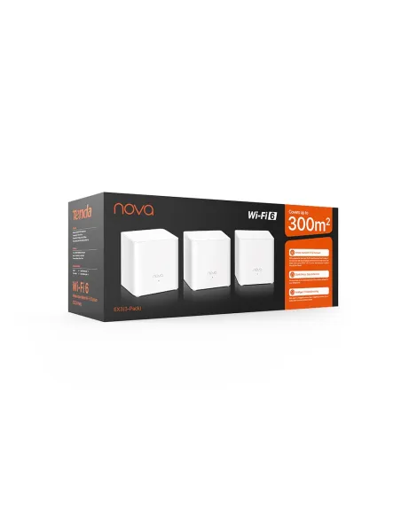 Punto de acceso wifi tenda ex3 ax1500 pack 3 unidades
