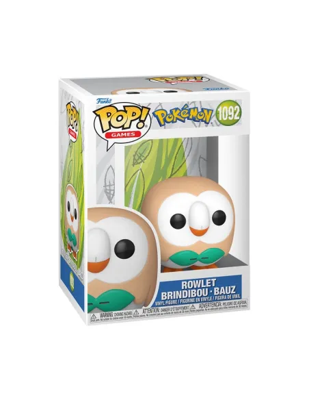 Funko pop pokemon rowlet brindibou -  bauz