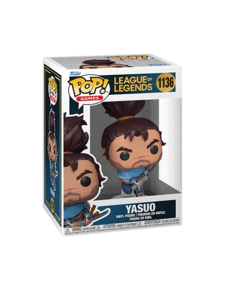 Funko pop games league of legends yasuo