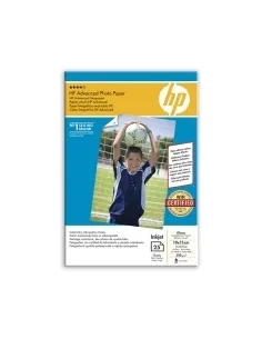 Papel hp fotografico satinado q8691a 250gr 10x15 25 hojas