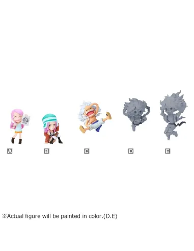 Figura banpresto one piece world collectable 1 unidad aleatoria jewelry bonney history