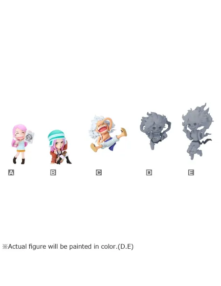 Figura banpresto one piece world collectable 1 unidad aleatoria jewelry bonney history