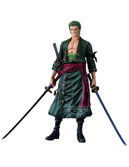 Figura banpresto one piece premium roronoa zoro [the brush]