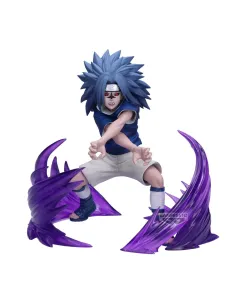 Figura banpresto naruto 72 series 26&27 vibration stars - naruto uzumaki & sasuke uchiha - (b:sasuke uchiha)