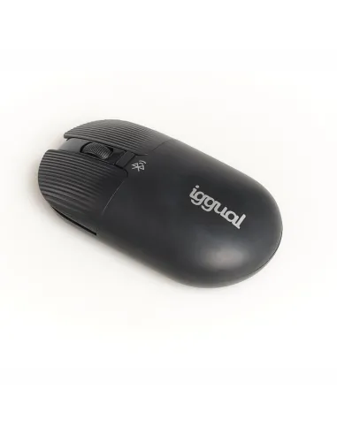 iggual Ratón Bluetooth YIN-1600DPI negro