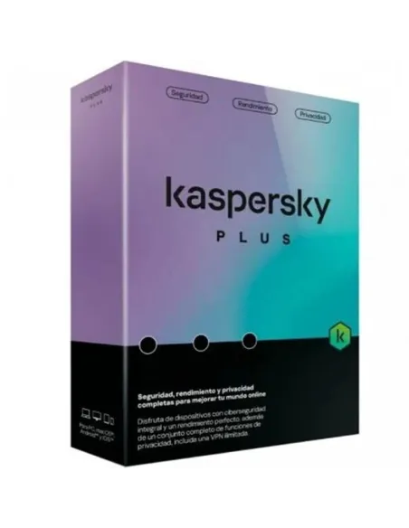 Antivirus kaspersky plus 1 dispositivo 1 año con cardholder en caja