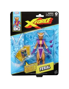 Figura hasbro marvel legends series x - force feral
