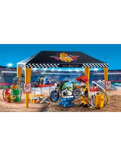Playmobil stuntshow tienda taller
