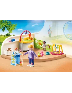 Playmobil ciudad habitacion de bebes