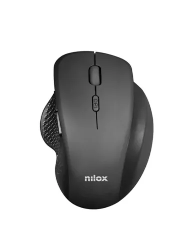 Nilox Ratón Wireless 3200 DPI, 2.4G, Negro