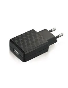 Cargador de pared leotec usb 5v 2a usb - 2.5mm usb - micro usb negro