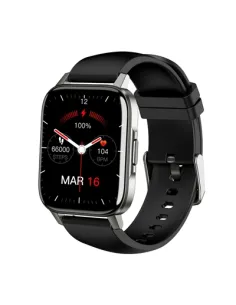 Reloj smartwatch leotec multisport crystal ip68 negro 1.69 pulgadas