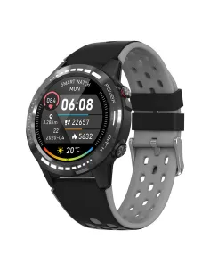Reloj smartwatch leotec multisport gps advantage plus negro 1.3 pulgadas
